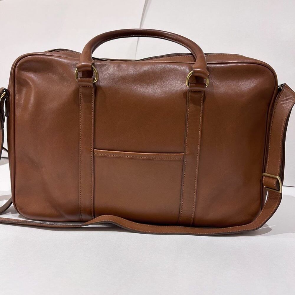 Vintage Ghurka Marley Hodgson Madison No. 105 Leather Briefcase USA 1994 - Picture 3 of 16